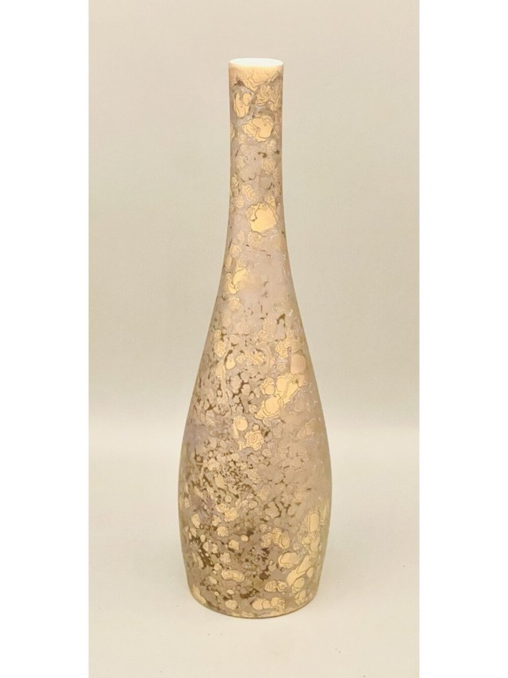 Rosenthal Studio-Line GOLDFEUER Gold Fire Porcelain Vase Signed H. Dresler MCM